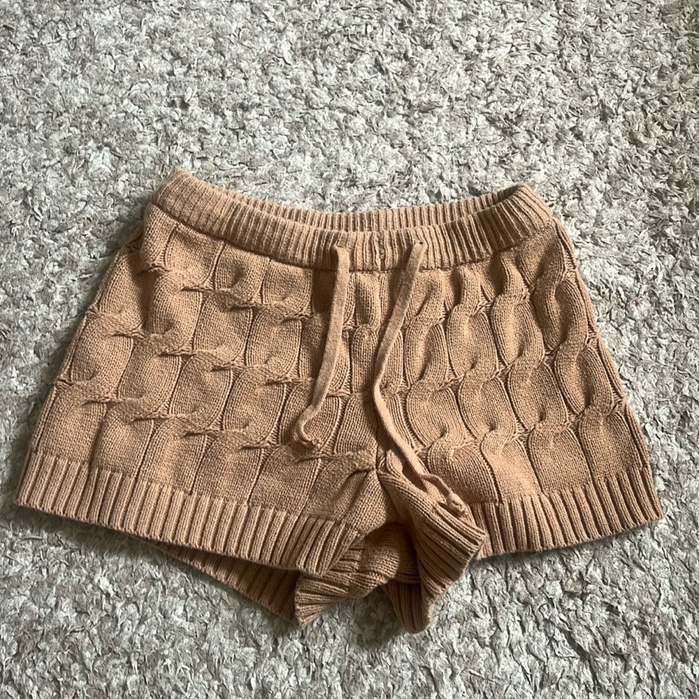 Anthropologie knit shorts